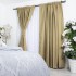 Set 2 draperii tip Bob de Orez , 250x230cm, cu tiv lat, Bej [5]