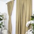 Set 2 draperii tip Bob de Orez , 250x230cm, cu tiv lat, Bej [6]