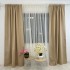 Draperie Blackout Satinata,140cm latime x 260cm înălțime, cu TIV LAT, Bej [6]