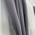 Set 2 Draperii Blackout Satinata - 1.20m x 232cm x rejansa pt bara, Gri inchis [4]