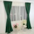 Draperie Blackout Satinata,140cm latime x 260cm înălțime, cu TIV LAT, Verde Smarald [2]