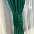 Set 2 draperii Blackout din catifea Verde Smarald - 150x218cm, cu rejansa pentru sina [4]