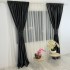 Set 2 Draperii Blackout din catifea Bej, 140x240cm, cu tiv lat [2]