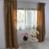 Set 2 draperii din Jacquard, 140x240cm, cu tiv lat, Mustar [6]