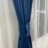 Set 4 Draperii Blackout Satinata - 1.40m latime x 2.35m inaltime , rejansa pt bara, Bleumarin [4]