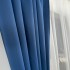Set 4 Draperii Blackout Satinata - 1.40m latime x 2.35m inaltime , rejansa pt bara, Bleumarin [5]