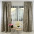 Draperie din Jacquard model Nisip, 140cm latime x 260cm înălțime, cu TIV LAT, Grej [5]