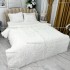 Lenjerie pat super pufoasa, COCOLINO Fluffy,  4 piese, alb [6]