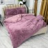 Lenjerie pat super pufoasa, COCOLINO Fluffy,  4 piese, violet [9]