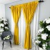 Draperie Soft Touch, cu Aspect Fin și Tenta Satinată, 140cm latime x 260cm înălțime, cu TIV LAT, Galben [5]
