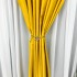 Draperie Soft Touch, cu Aspect Fin și Tenta Satinată, 140cm latime x 260cm înălțime, cu TIV LAT, Galben [7]