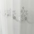 Perdea Leea din Tulle cu Broderie, Alb, 5m latime x 232cm inaltime x rejansa pt bara [6]