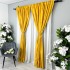 Set 2 Draperii din Jacquard model Nisip - 200cm x 232cm , Rejansa pt bara , Galben [6]