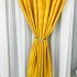 Set 2 Draperii din Jacquard model Nisip - 200cm x 232cm , Rejansa pt bara , Galben [8]