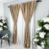 Draperie din Jacquard model Nisip, 140cm latime x 260cm înălțime, cu TIV LAT, Bej [5]