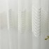 Perdea Waves din Tulle cu Broderie, Ivoire, 5 m latime x 2.32 m inaltime, cu rejansa pt bara [7]