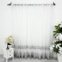 Perdea Melisa din Tulle cu Broderie - 140m latime x 200cm inaltime ,Tiv lat , Alb - Gri [8]