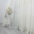 Perdea Snow din Tulle cu Broderie - 500cm x 232cm , rejansa pt. bara , Ivoire [3]