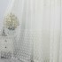 Perdea Snow din Tulle cu Broderie - 500cm x 232cm , rejansa pt. bara , Ivoire [7]