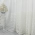 Perdea Snow din Tulle cu Broderie - 500cm x 232cm , rejansa pt. bara , Ivoire [2]