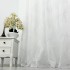 Perdea Nature din Tulle cu Broderie - 500cm x 232cm , rejansa pt.bara , Alb [5]