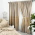 Set 2 Draperii Elite, tip panou 300cm x 232cm, rejansa pt bara, Bej cu Auriu [2]