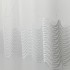 Perdea Waves din Tulle cu Broderie, 500cm x 232cm, rejansa pt. bara , Alb [3]