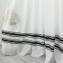Perdea Lines din IN plin, 500cm x 232cm , rejansa pt. bara , Alb - Negru [5]