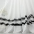 Perdea Lines din IN plin, 500cm x 232cm , rejansa pt. bara , Alb - Negru [4]