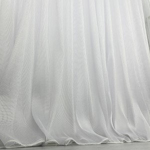 Perdea Celik din in si matase, Alb, 500cm x 232cm , Rejansa pentru bara 