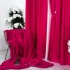 Draperie Soft Touch, cu Aspect Fin și Tenta Satinată, 140cm latime x 260cm înălțime, cu TIV LAT, Fuchsya [2]