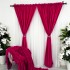 Draperie Soft Touch, cu Aspect Fin și Tenta Satinată, 140cm latime x 260cm înălțime, cu TIV LAT, Fuchsya [6]