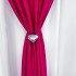 Draperie Soft Touch, cu Aspect Fin și Tenta Satinată, 140cm latime x 260cm înălțime, cu TIV LAT, Fuchsya [10]