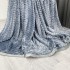 Patura pufoasa cocolino gofrata 200x230cm, 350gr, Gri Albastrui [2]