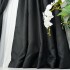 Set 2 bucati de Draperie HoReCa TEXTURATA tip IN, Negru, 200cm latime x 232cm inaltime, cu rejansa pt bara [3]