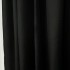 Set 2 bucati de Draperie HoReCa TEXTURATA tip IN, Negru, 200cm latime x 232cm inaltime, cu rejansa pt bara [4]