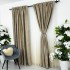 Set 2 Draperii Catifea cu model Venti -200cm x 232cm , Rejansa pt. bara ,Bej Nisip [2]