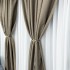 Set 2 Draperii HoReCa TEXTURATA tip IN - 200cm x 232cm , Rejansa pt. bara ,  Grej [9]