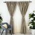 Set 2 Draperii Catifea cu model Venti -200cm x 232cm , Rejansa pt. bara ,Bej Nisip [6]