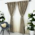 Set 2 Draperii Catifea cu model Venti -200cm x 232cm , Rejansa pt. bara ,Bej Nisip [7]