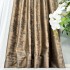 Set 2 Draperii Catifea cu model Venti - 200cm x 232cm , Rejansa pt. bara , Maro inchis [4]