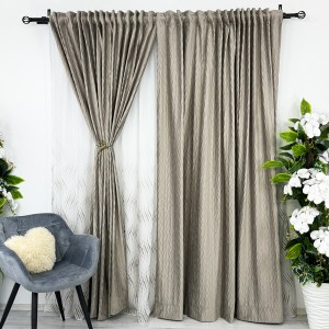 Set 2 DraperiI din Catifea Plisata cu opacitate ridicata - 200cm x 232cm , Rejansa pt. bara , Grej Set 2 DraperiI din Catifea Plisata cu opacitate ridicata - 200cm x 232cm , Rejansa pt. bara , Grej
