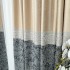 Set 2 bucati Draperie Royal, tip panou 3 metri latime, Crem cu Gri- 3m latime x 232cm inaltime , rejansa pt. bara [11]