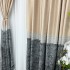 Set 2 bucati Draperie Royal, tip panou 3 metri latime, Crem cu Gri- 3m latime x 232cm inaltime , rejansa pt. bara [12]