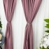 Set 2 Draperii HoReCa TEXTURATA tip IN - 200cm x 232cm , Rejansa pt. bara , Roz [13]