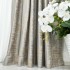 Set 2 draperii din Catifea Plisata cu opacitate ridicata, 140x245cm, cu rejansa pentru sina, Gri cu Bej [7]