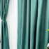 Set 2 bucati de Draperie HoReCa TEXTURATA tip IN, Verde-200cm latime x 232cm inaltime, cu rejansa pt bara [4]