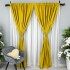 Set 2 bucati de Draperie HoReCa TEXTURATA tip IN ,Galben - 200cm latime x 232cm inaltime, cu rejansa pt bara [7]