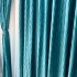 Set 2 Draperii din Catifea Plisata cu opacitate ridicata, Turquoise, 200cm  x 232cm , Rejansa pentru bara [5]