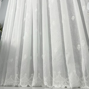 Perdea Alicia din IN Brodat - 500cm x 232cm, Rejansa pt. bara , Ivoire